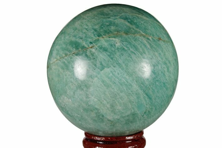 Chatoyant, Polished Amazonite Sphere - Madagascar #183252